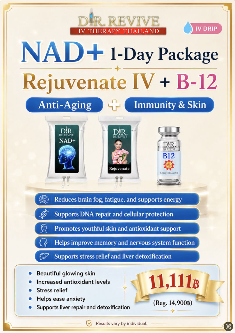 NAD+Rejuvenate+B12